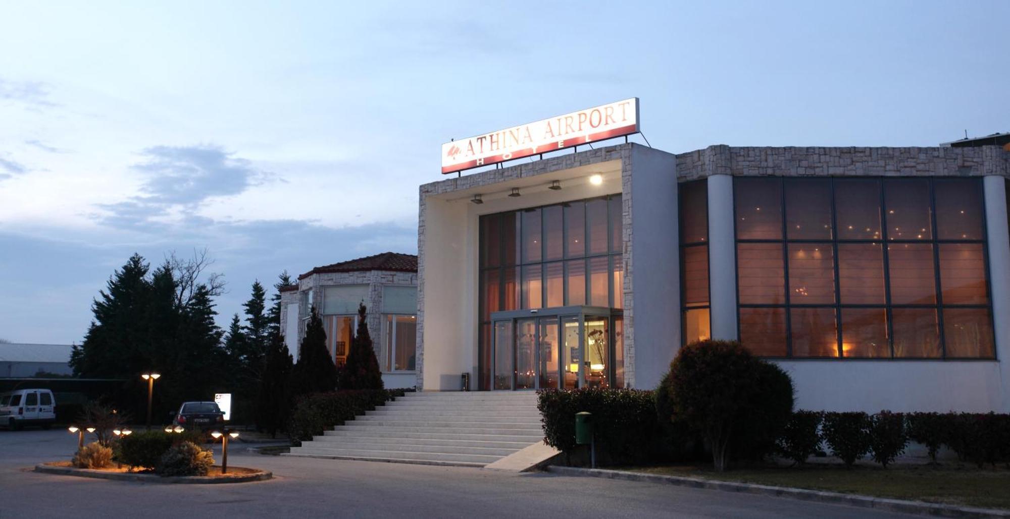 Athina Airport Hotel Thermi Bagian luar foto