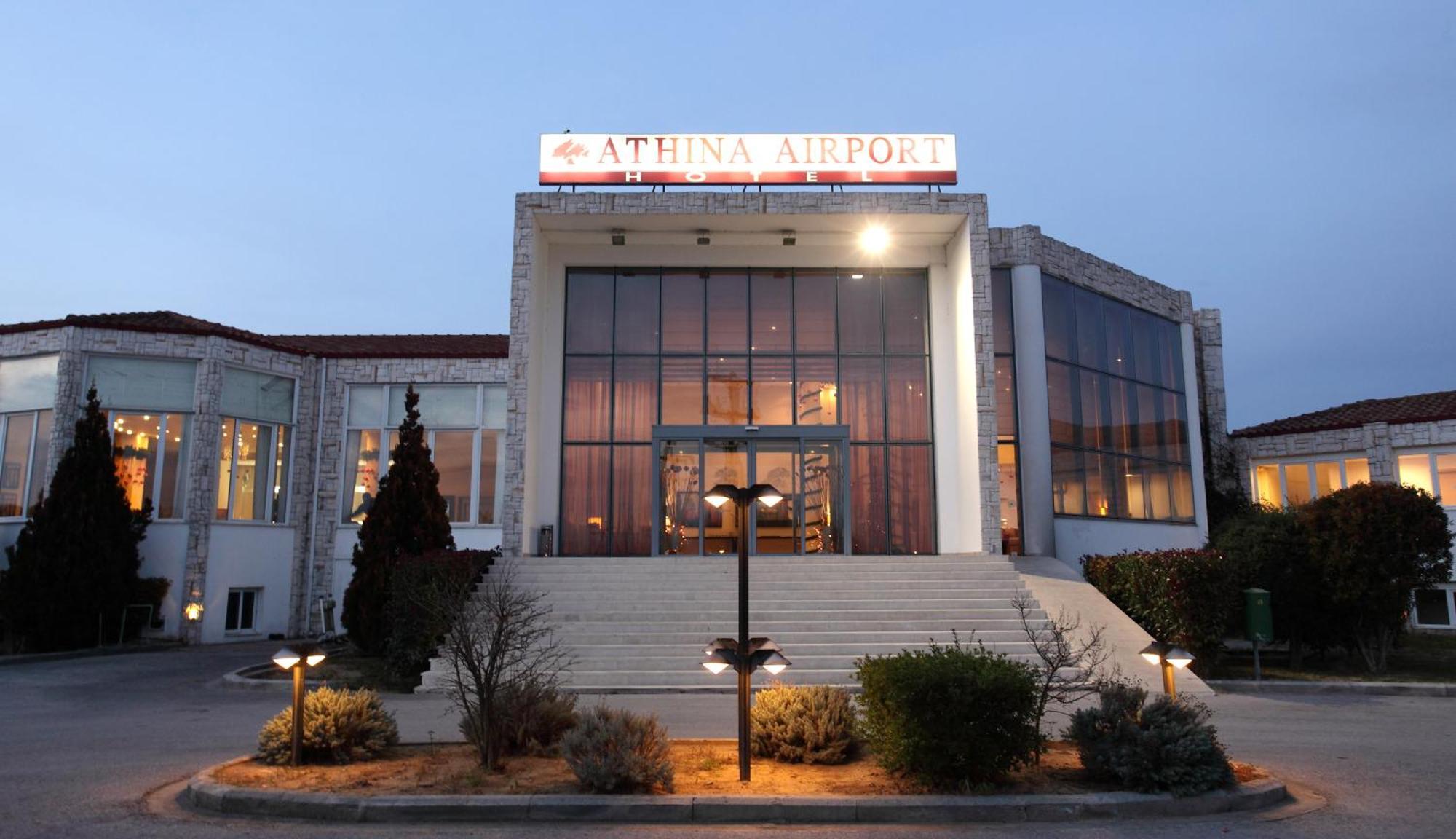 Athina Airport Hotel Thermi Bagian luar foto